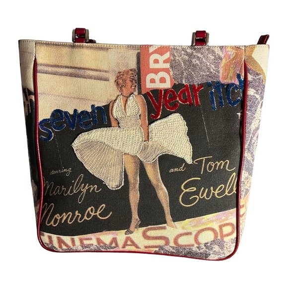 MARILYN MONROE Bag Sequins Jewels Beading Seven Year Itch Movie Tom Ewell Iconic - Picture 5 of 11